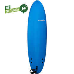 Tabla surf espuma - De segunda. Se entrega con un leash y 3 quillas