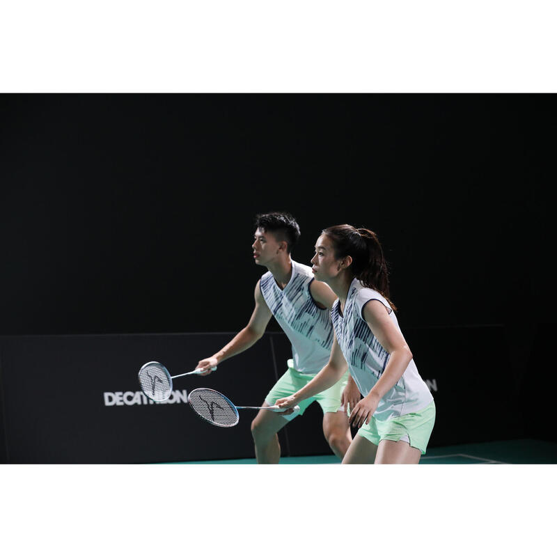 MEN BADMINTON T-SHIRT PERFORM 990 WHITE