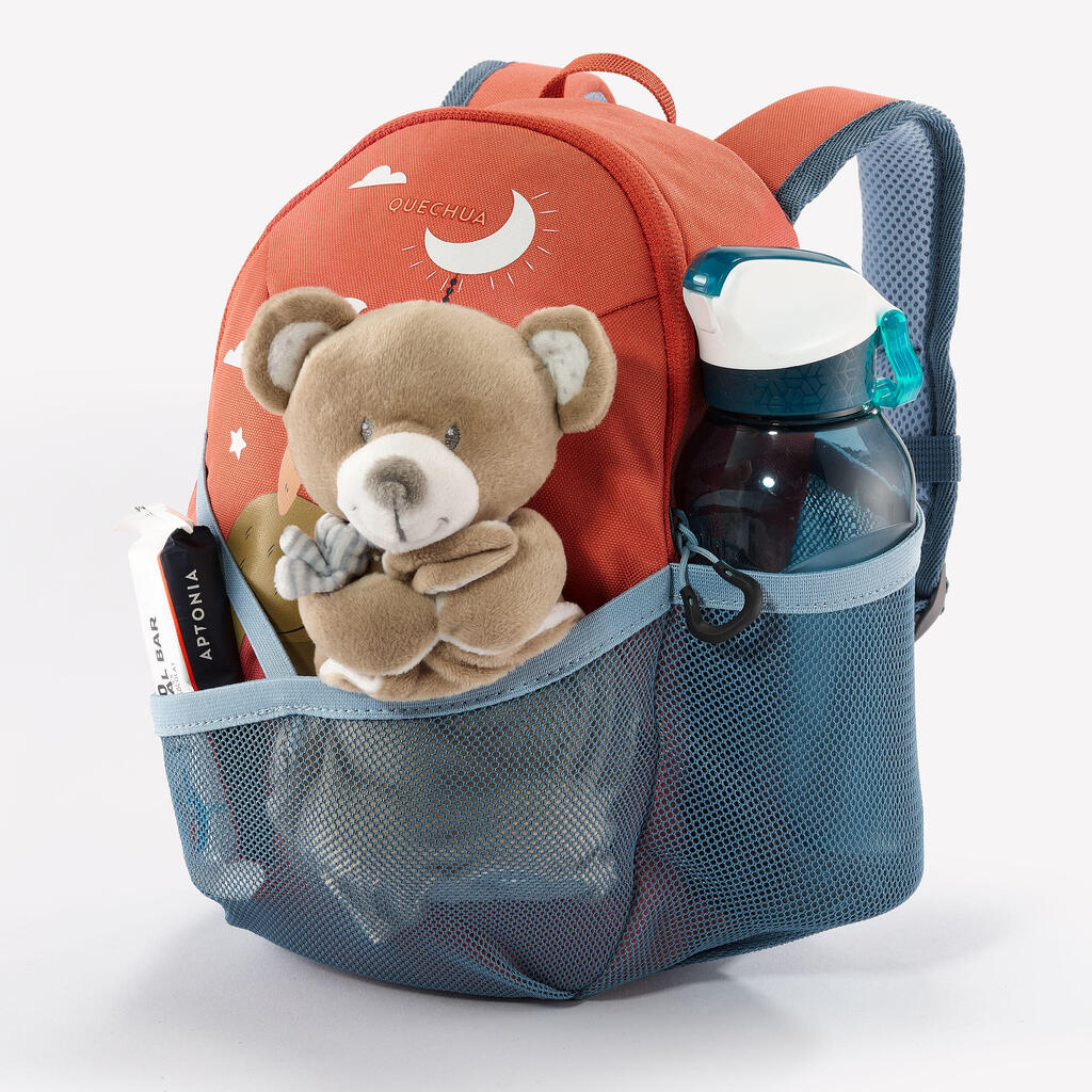 Mochila de senderismo pequeña de 5 L café para niños de 2 a 6 años MH100