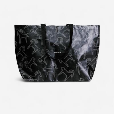 کیف حمل سوارکاری - مشکی/بیژ