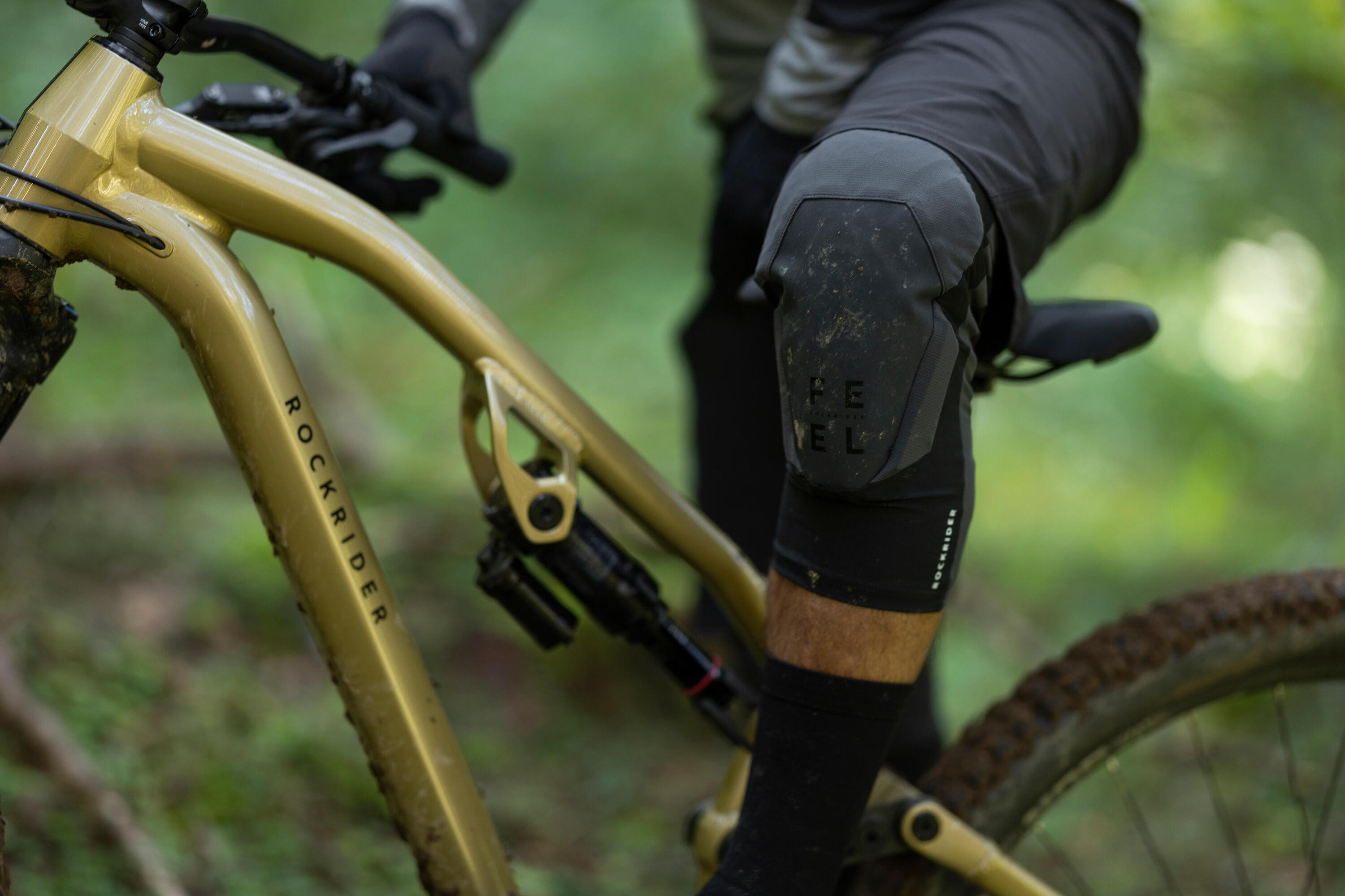 Trail/ Enduro MTB Knieschoner FEEL D_Strong 
D3O® 10/13