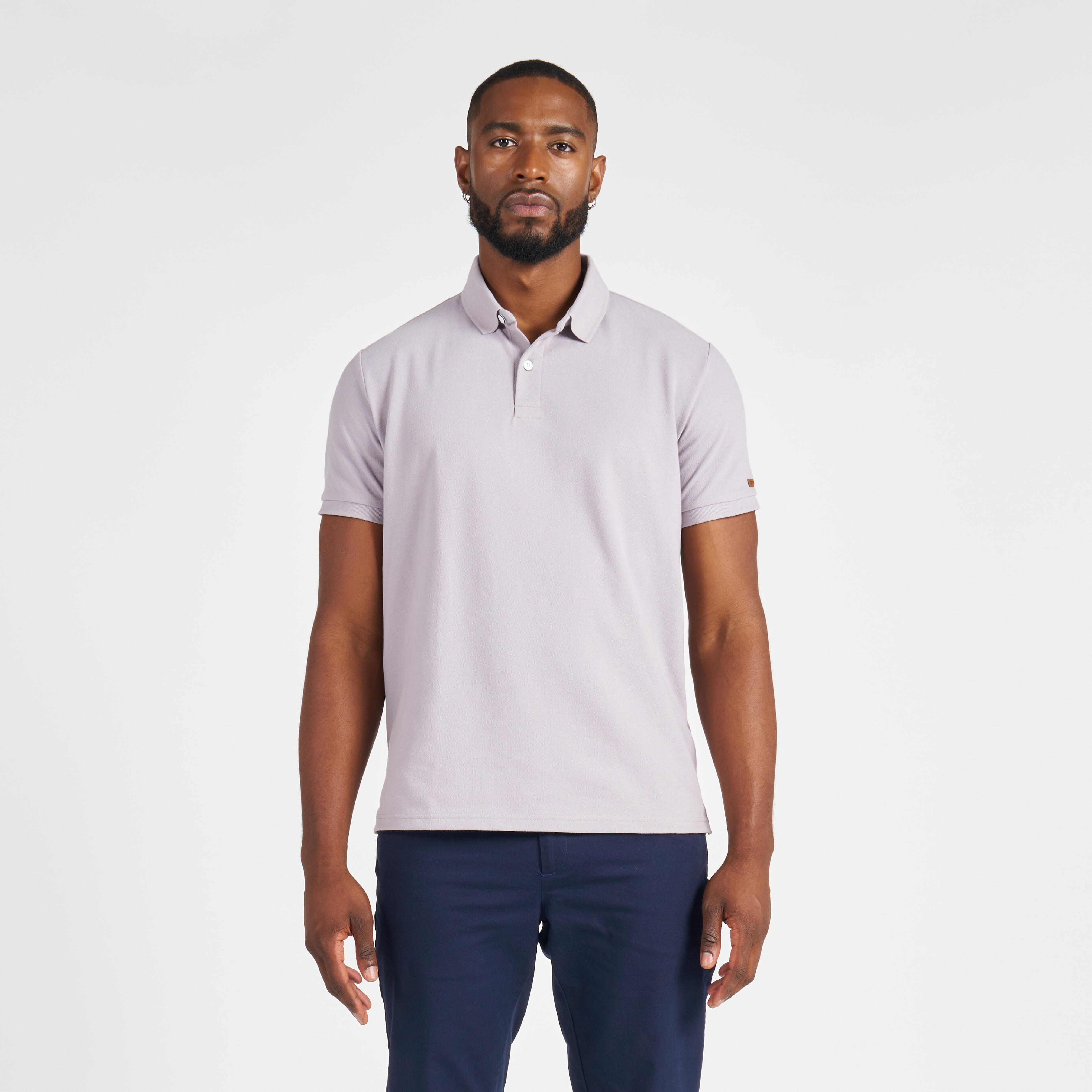 Polo uomo manica corta navy Sailing 100 grey