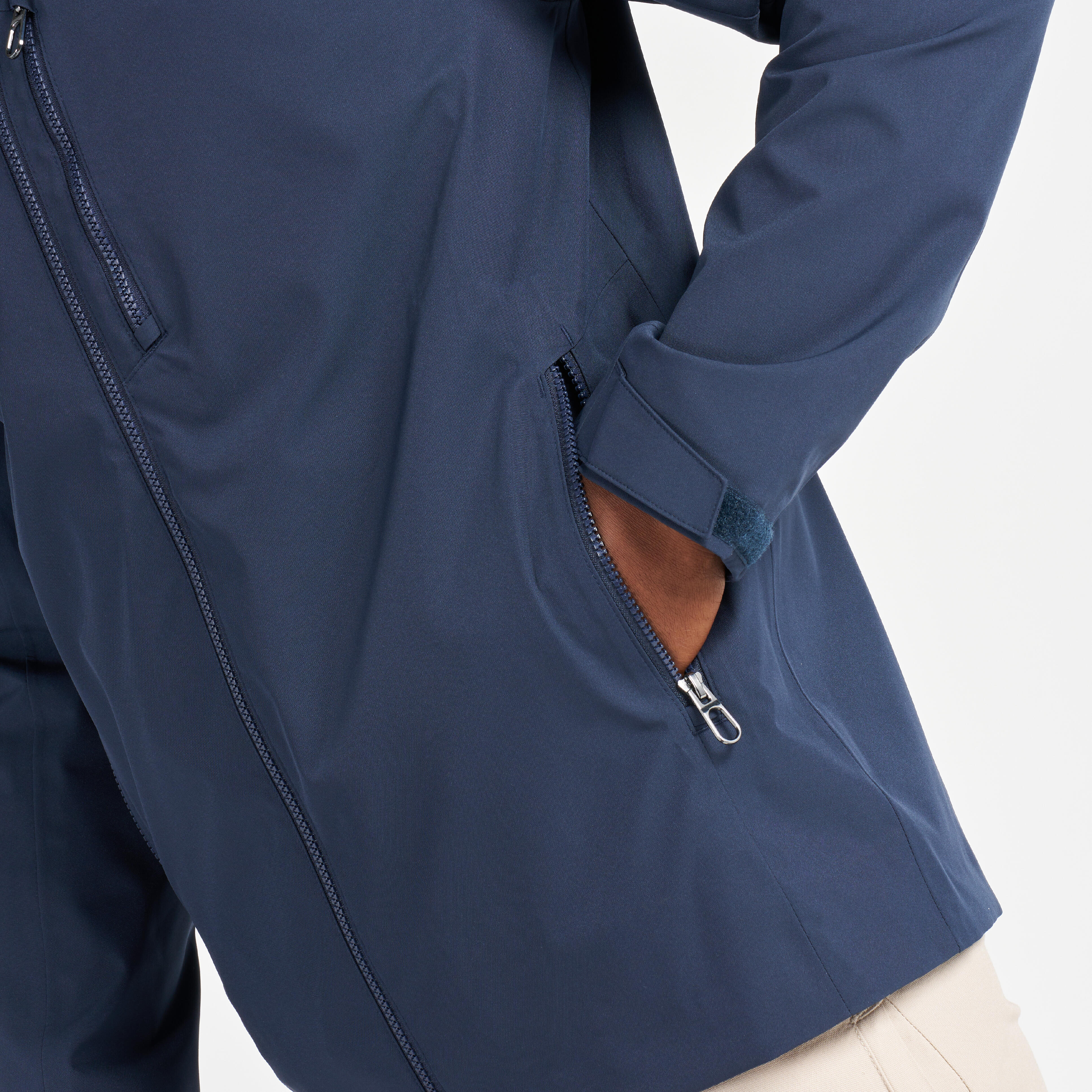 Men's windproof waterproof sailing jacket - SAILING 300 Navy Blue