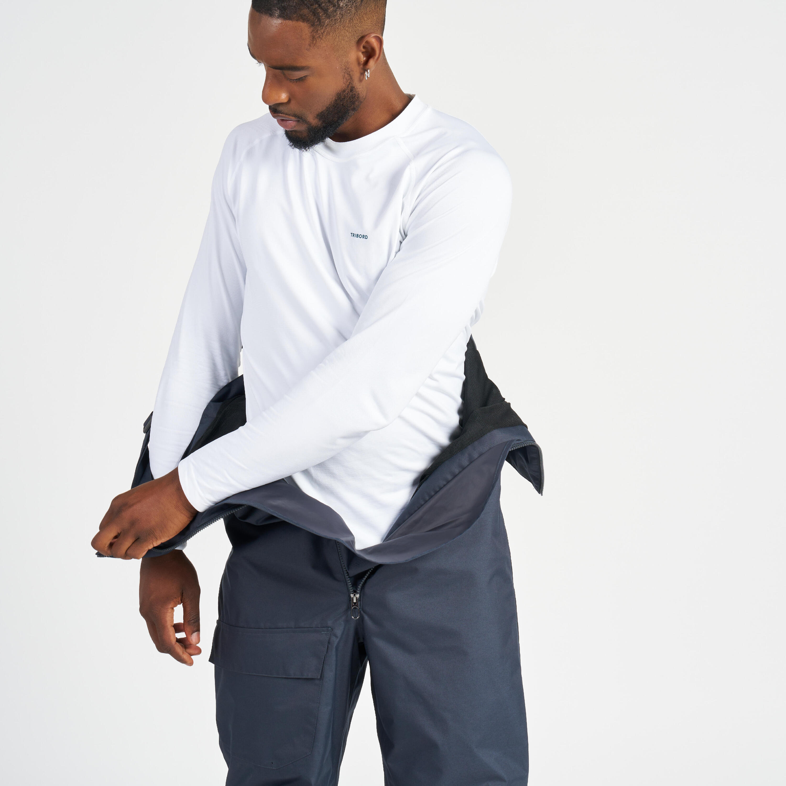 Segellatzhose Damen/Herren 100 grau 16/17