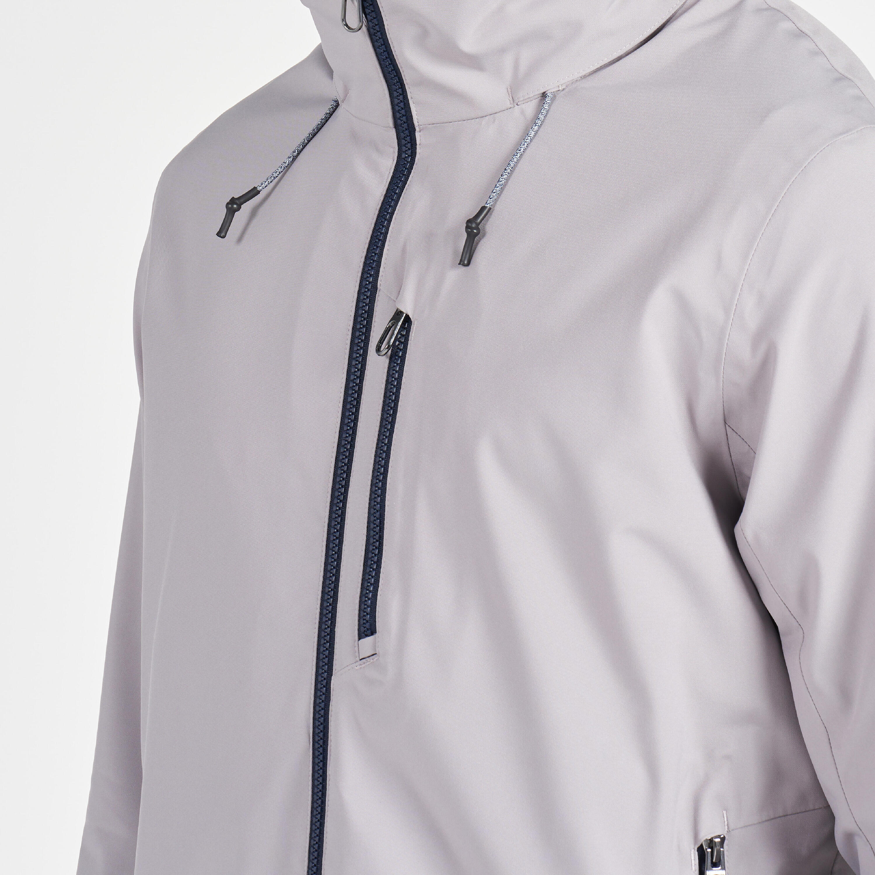 Men's sailing waterproof windproof jacket SAILING 300 Light grey 13/15