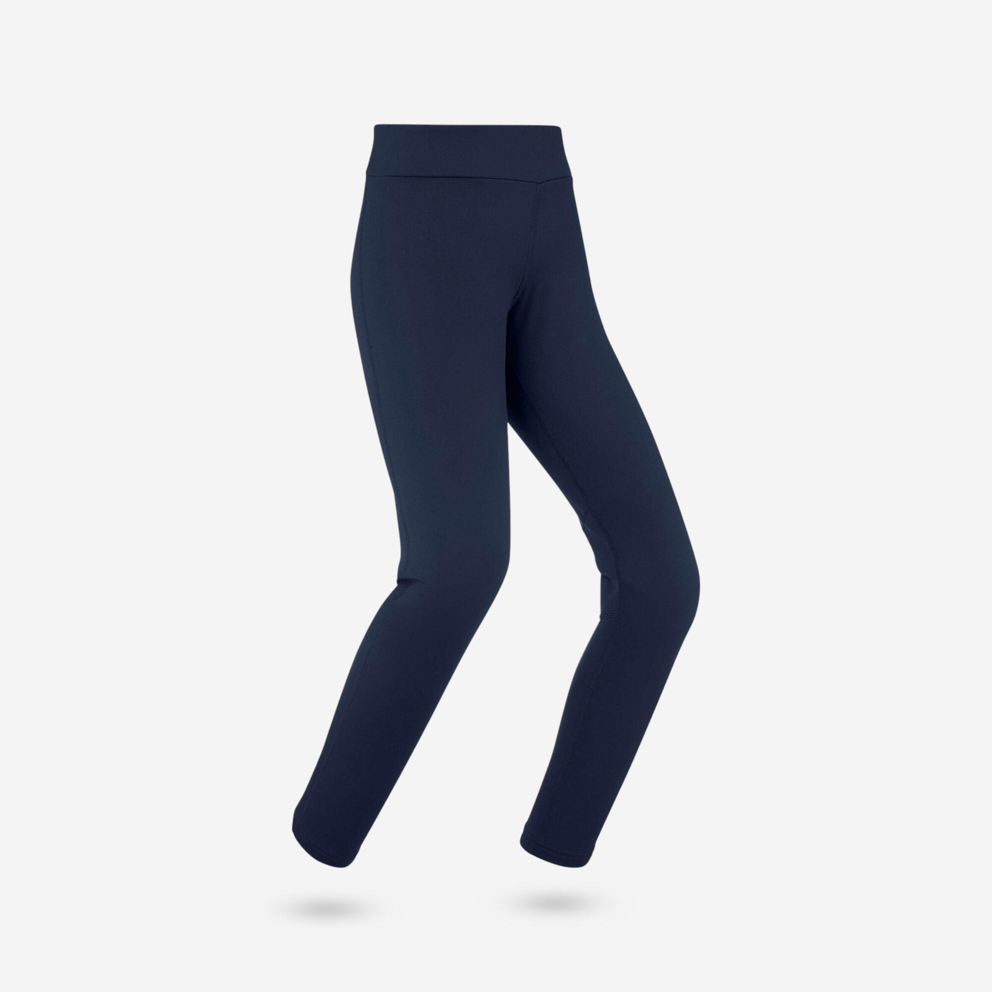 Calças térmicas de ski criança bl 500 azul marinho