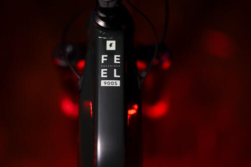Vélo VTT électrique All-Mountain tout suspendu 29" -  E-FEEL 900S Team Edition