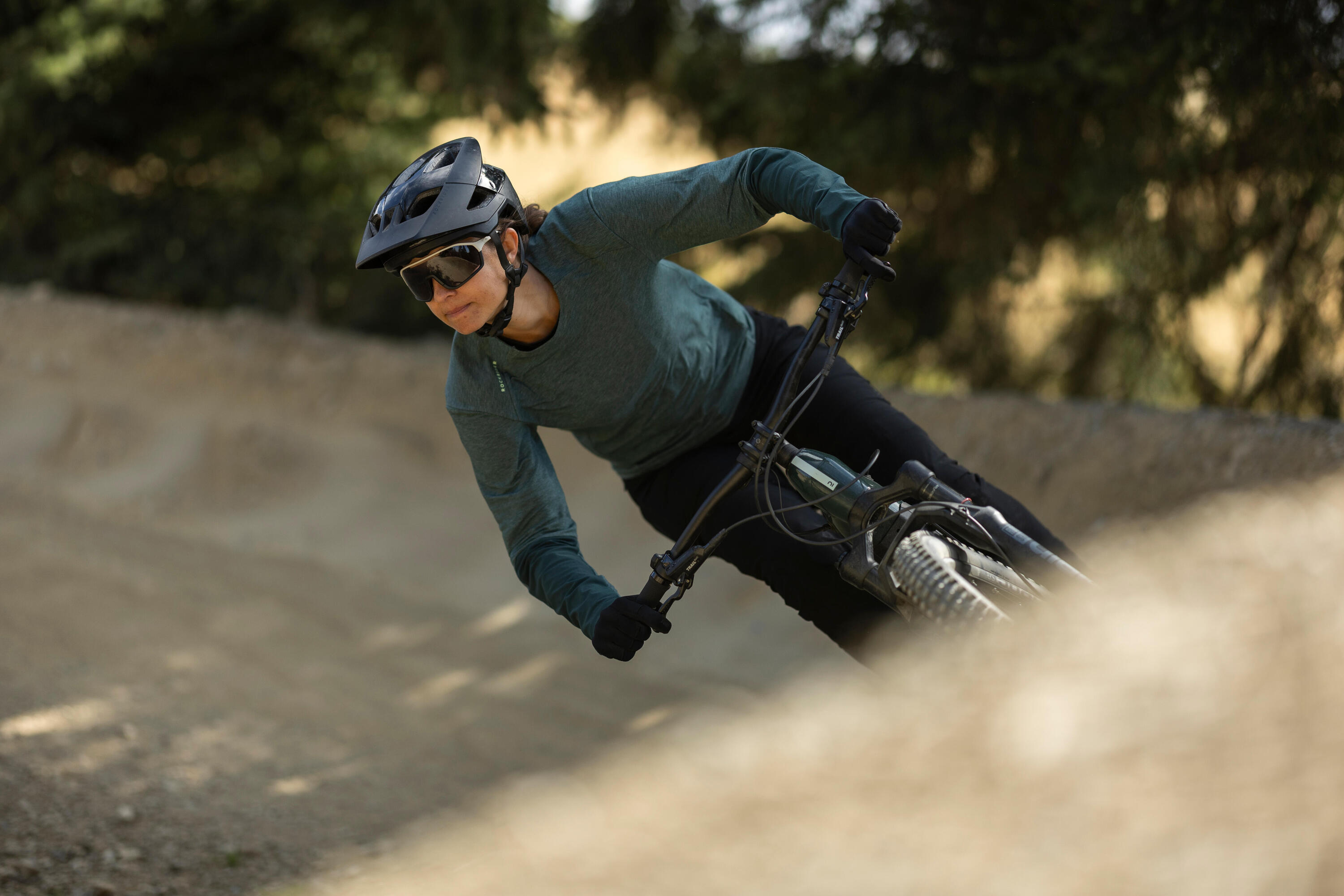 Mtb elettrica a pedalata assistita E-FEEL 900 S 29" verde 10/15