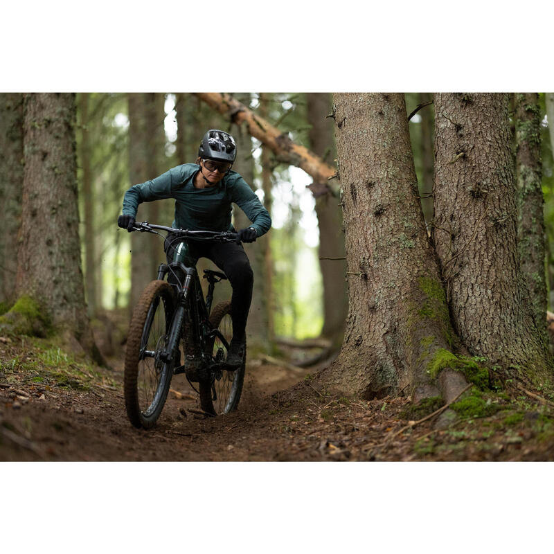 Pantalon Vélo VTT All Mountain Léger et respirant Temps Chaud Unisexe - Noir