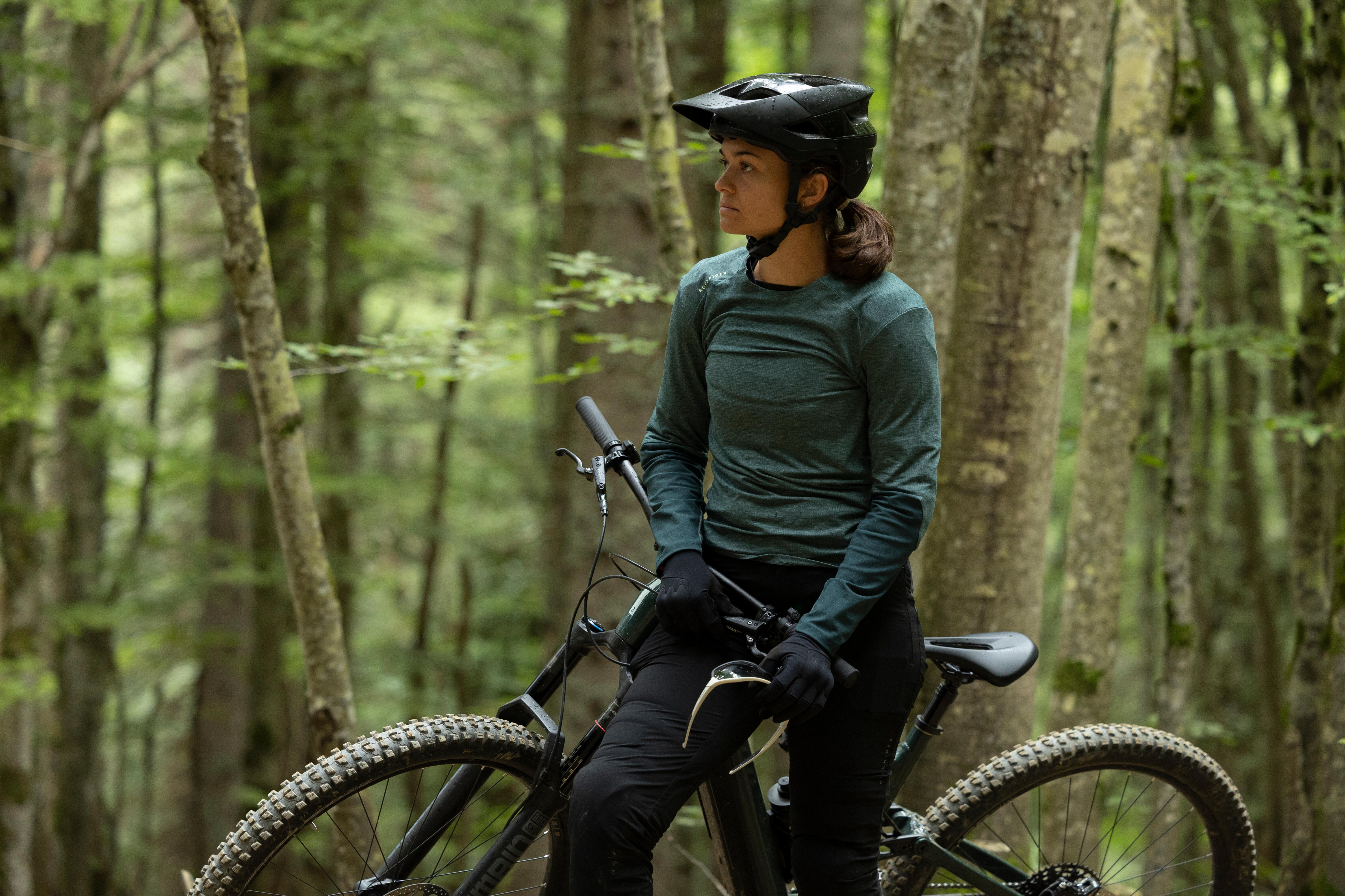 MTB AM Enduro Helmet - Feel Black - ROCKRIDER