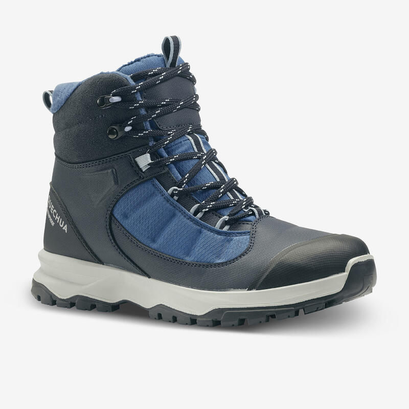 Buty turystyczne damskie Quechua SH500 mountain mid wodoodporne