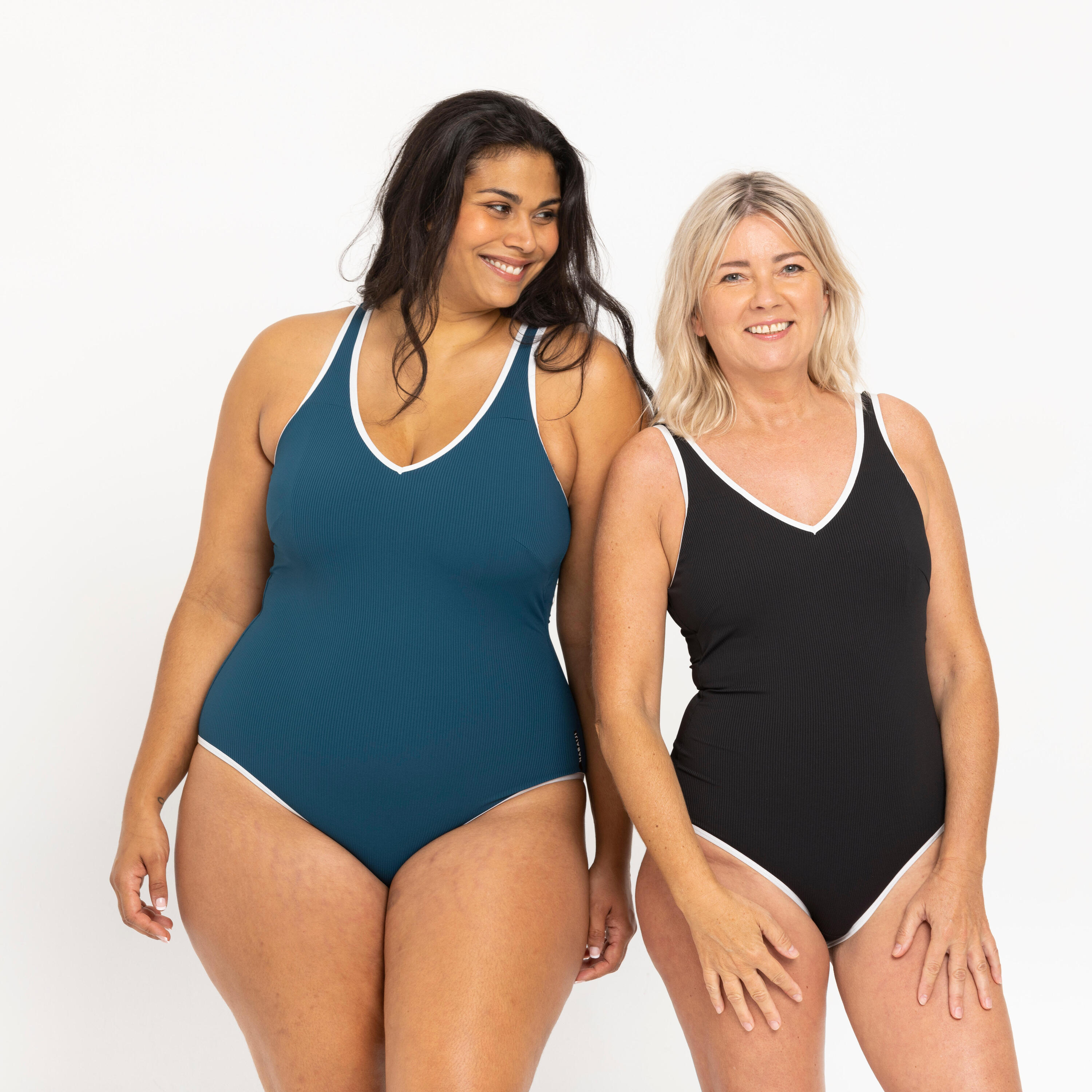 Women's 1-piece Swimsuit Virginia Dark Blue 6/9