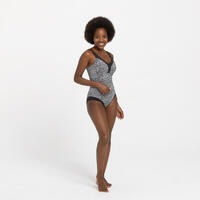 Crni ženski jednodelni kupaći kostim CLARA ZEB