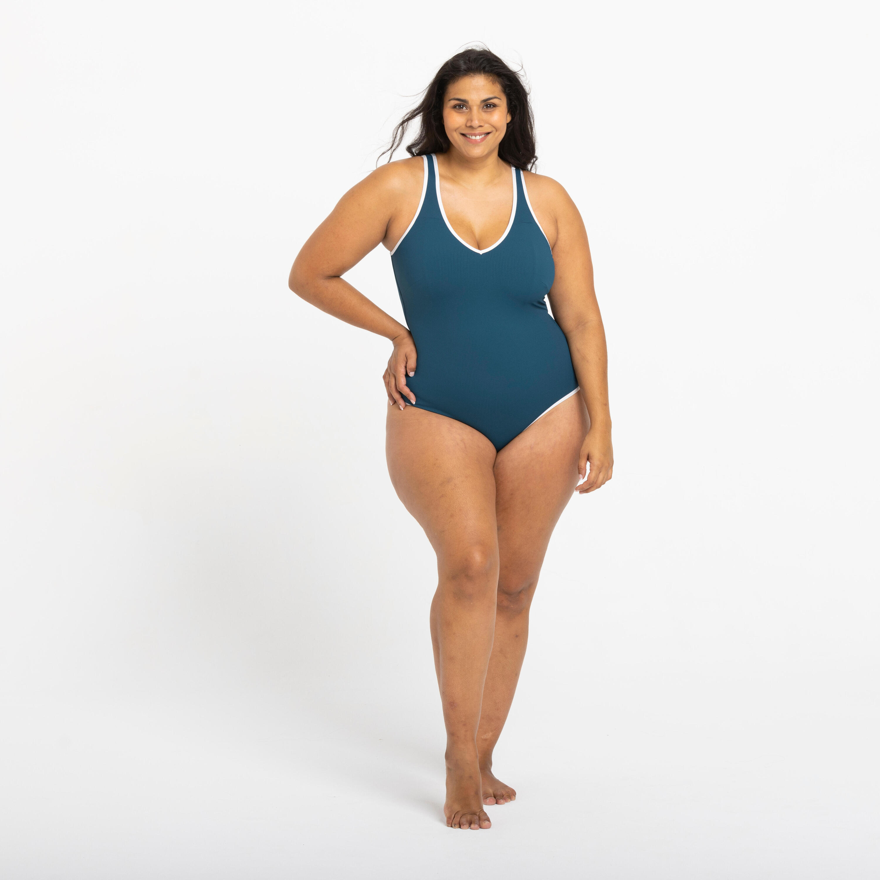 Women's 1-piece Swimsuit Virginia Dark Blue 5/9