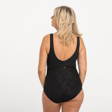 Суцільний купальник Clara Lys для плавання чорний