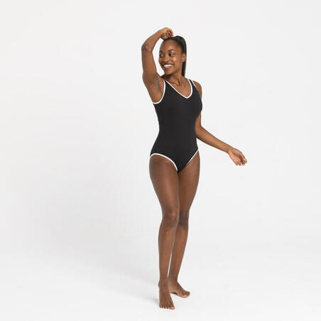 Crni ženski jednodelni kupaći kostim VIRGINIA