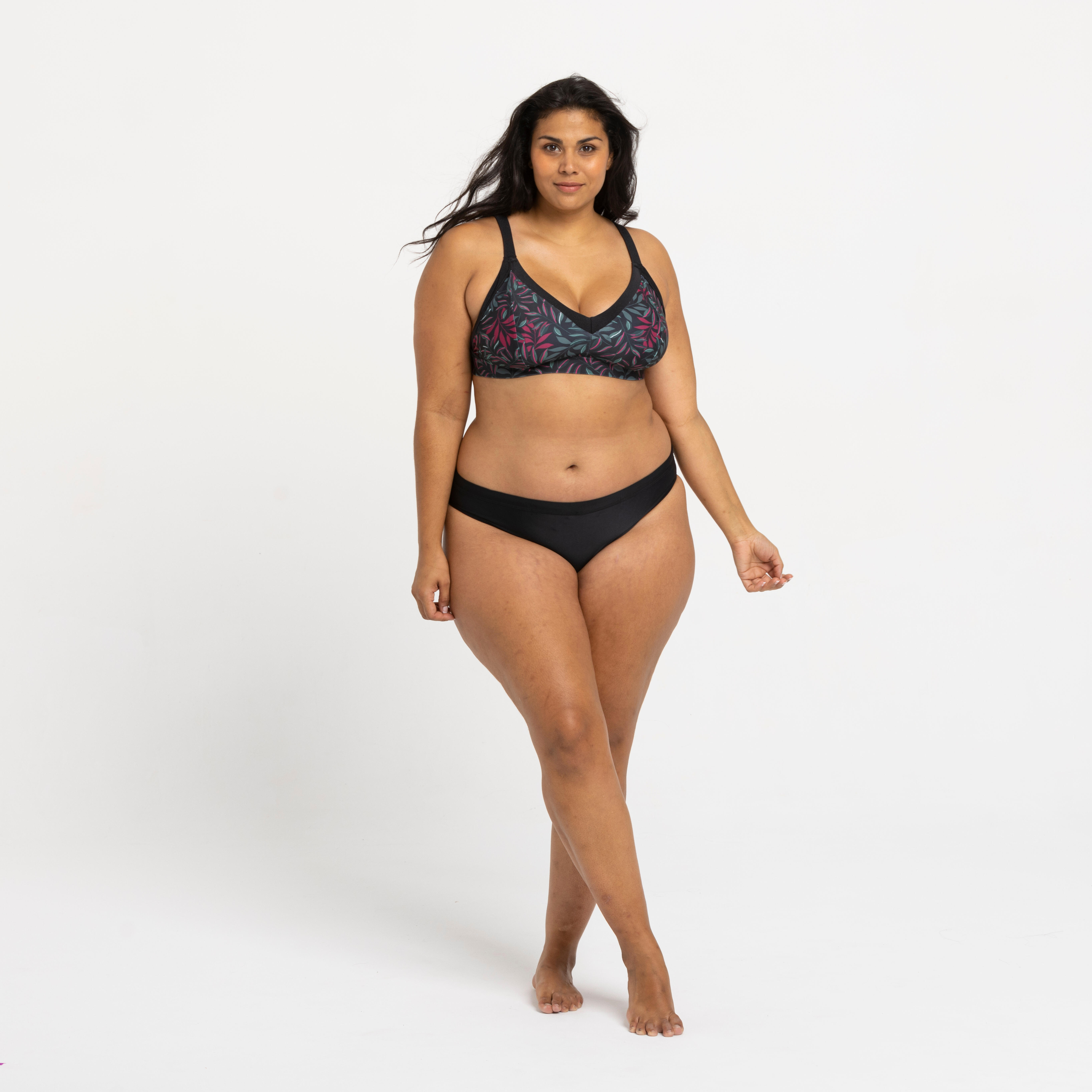 INEXTENSO Haut de maillot de bain rose femme pas cher