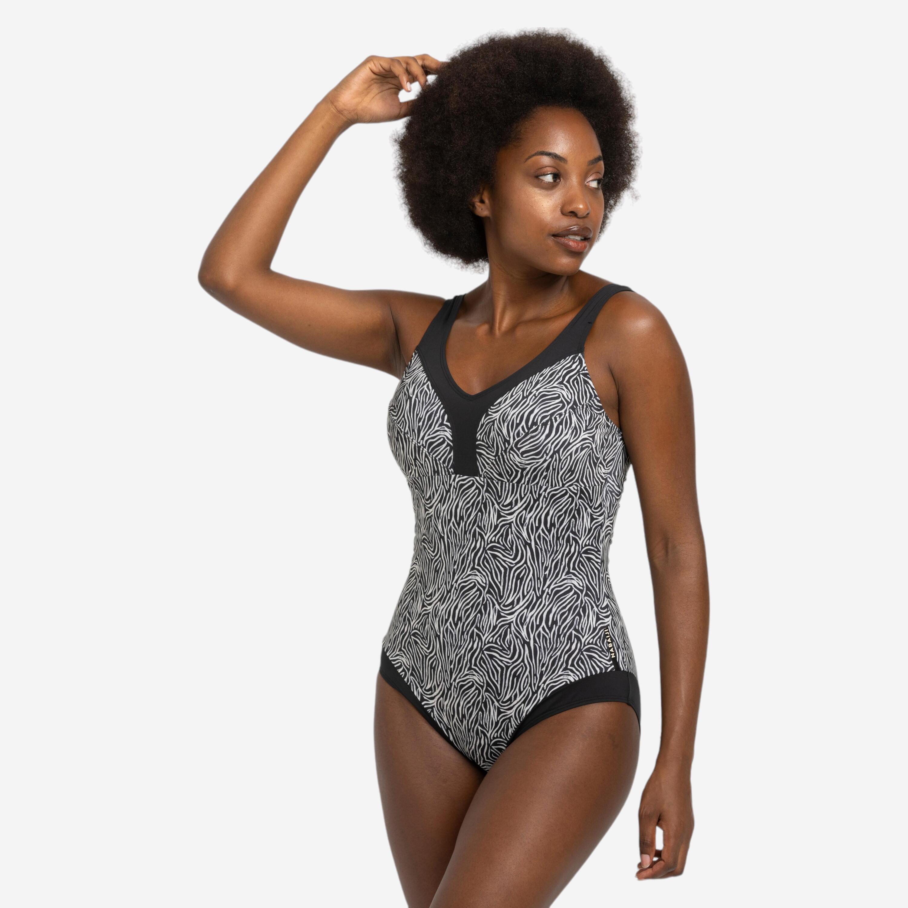NABAIJI Women's 1-piece Swimsuit Clara Zeb Black