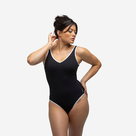 Crni ženski jednodelni kupaći kostim VIRGINIA