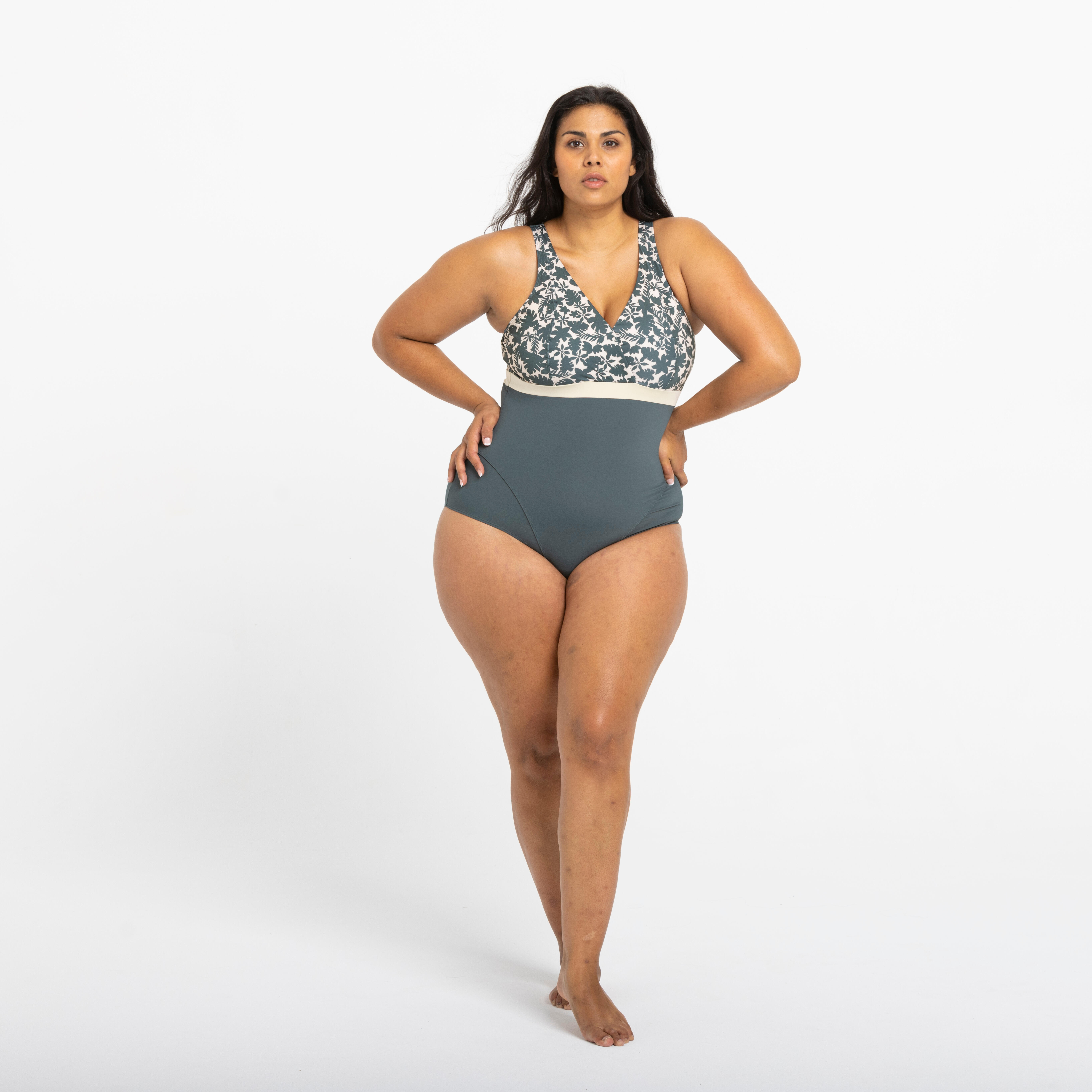 Maillot de bain 1 pièce femme - Mia PalmBonnet D/E - NABAIJI