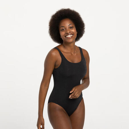 Crni ženski jednodelni kupaći kostim HEVA STARLIGHT