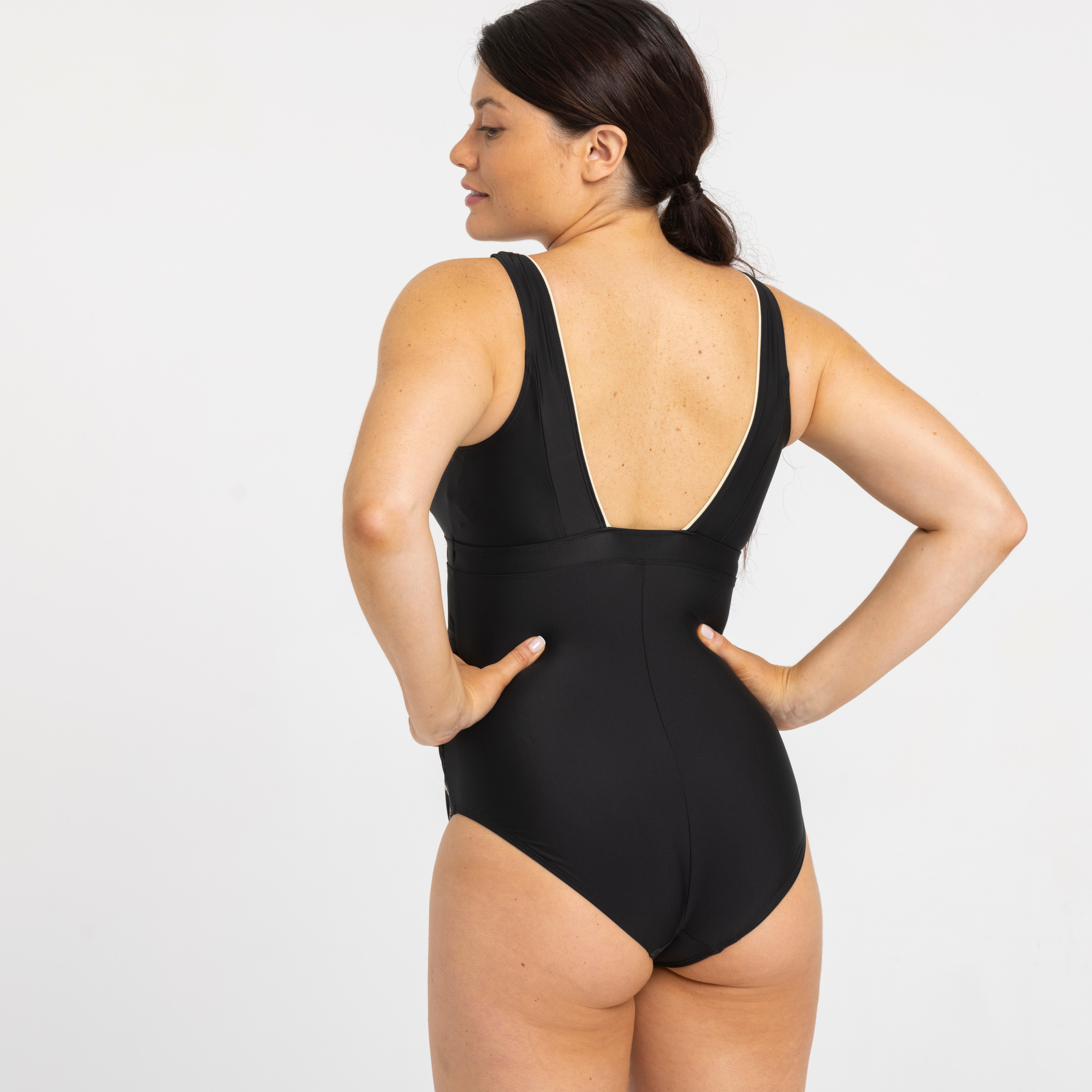 1 Piece Maternity Swimsuit Nora Black