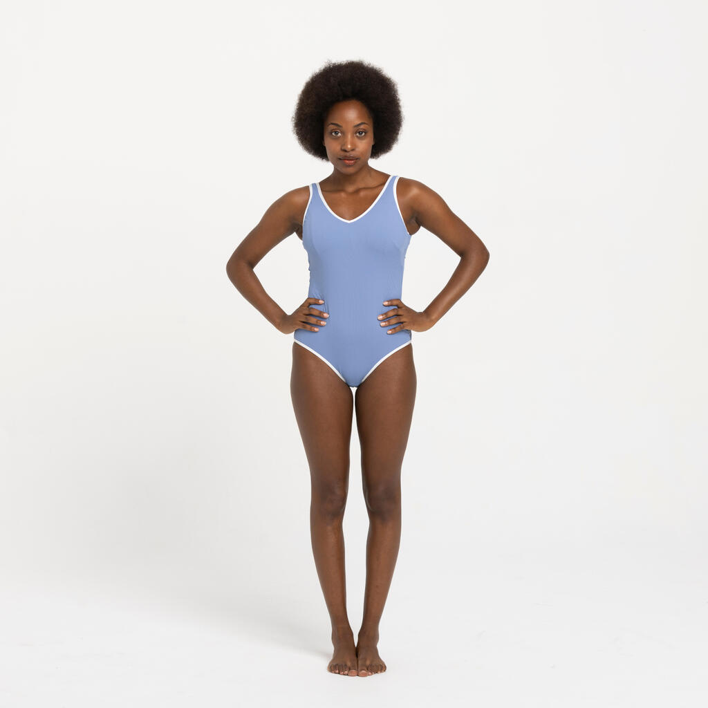 Women's 1-piece Swimsuit Virginia Blue