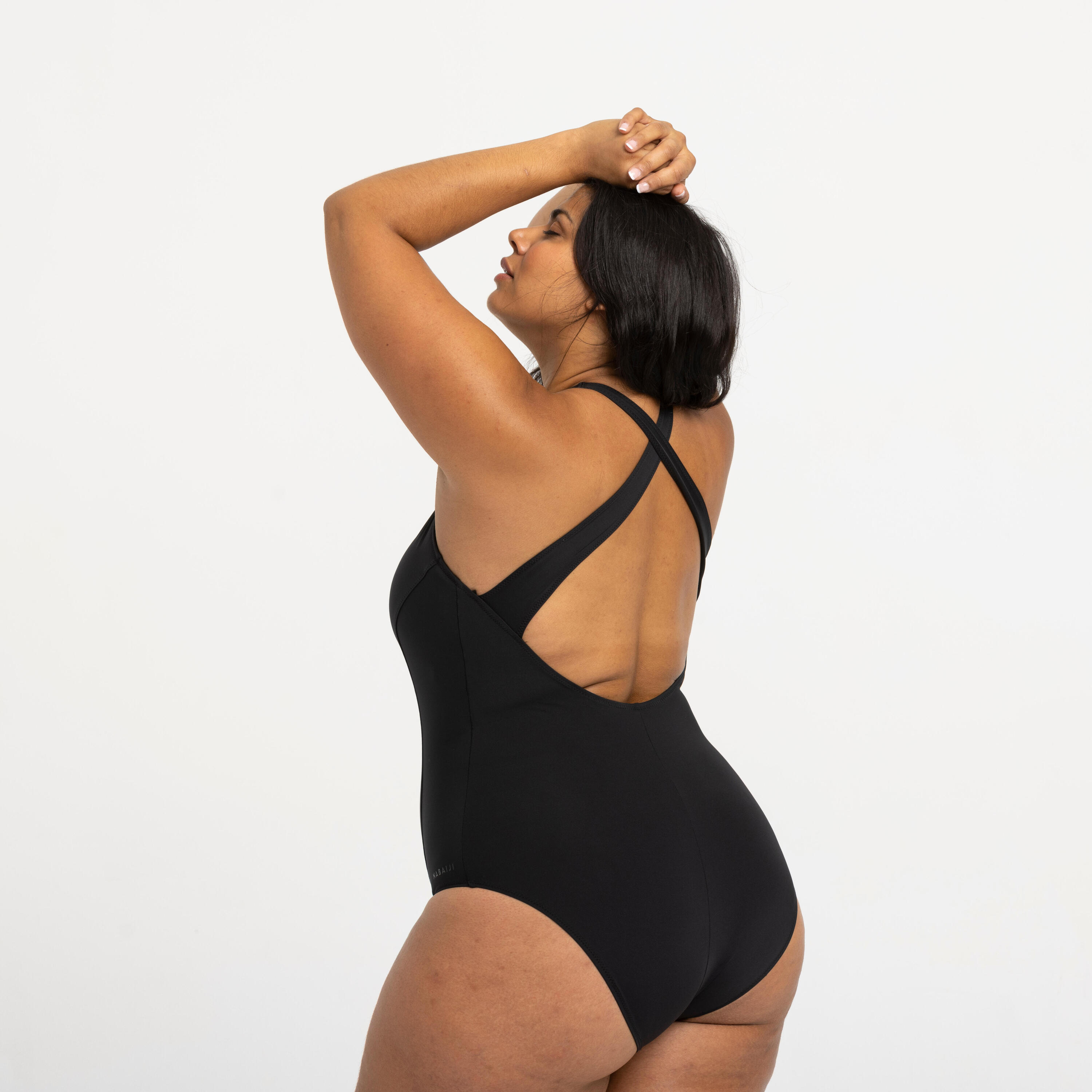 NABAIJI Bañador Mujer Reductor Natación Pearl Negro
