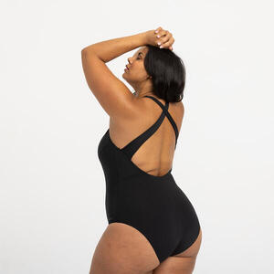 Bañador Mujer Reductor Natación Pearl Negro
