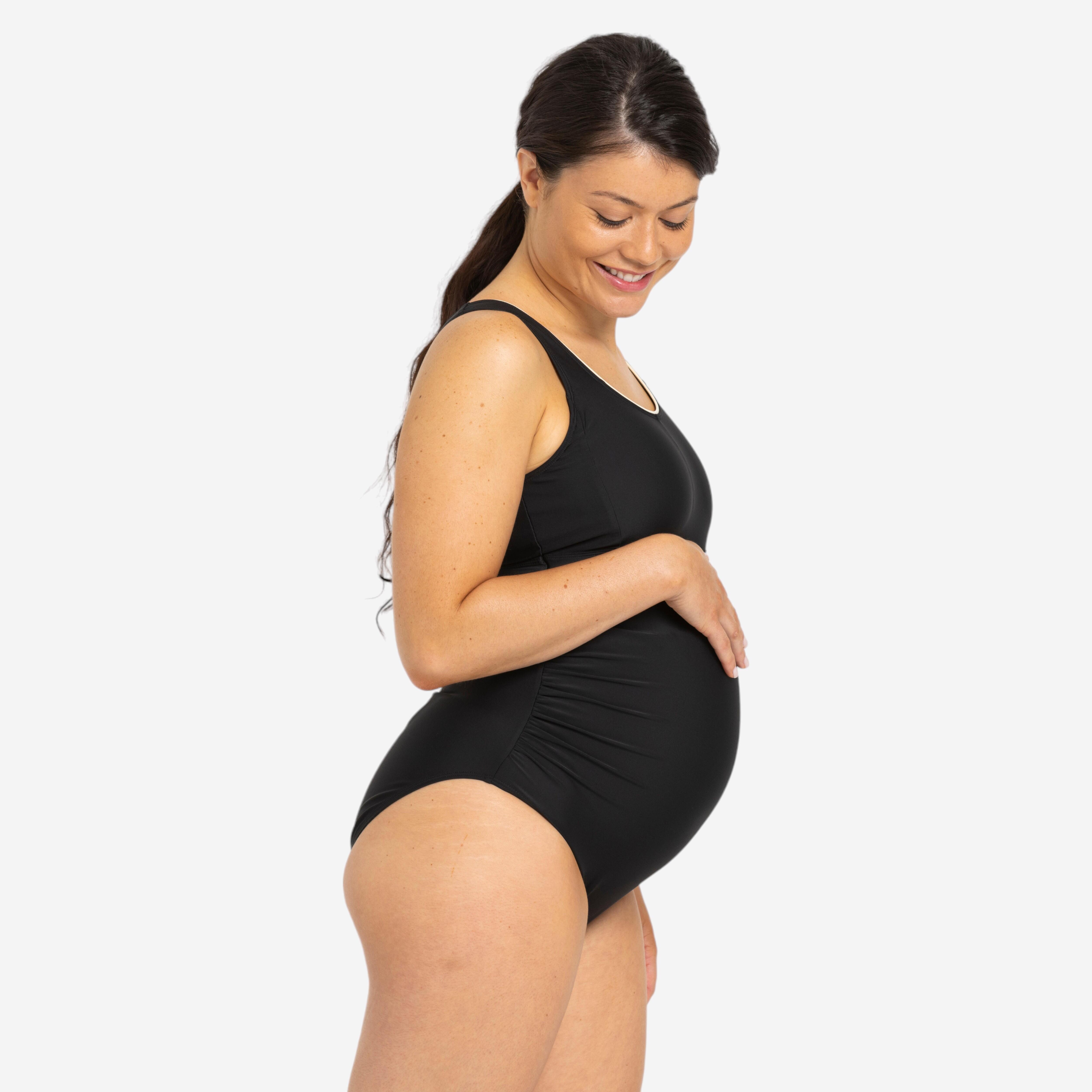 1 Piece Maternity Swimsuit Nora Black