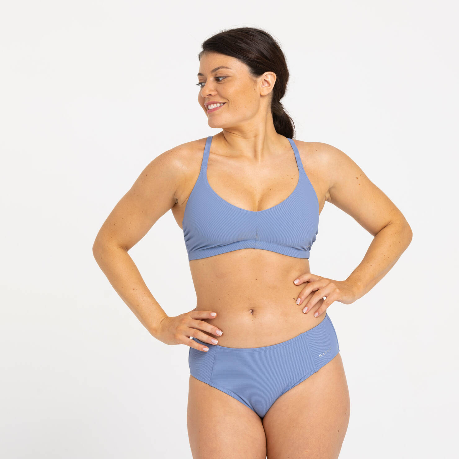 Women's Swimsuit Bottoms Lili Simy Stretchable & Quick-Dry Blue
