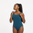 Women's One-Piece Swimsuit Heva Joy Starlight Sequins Comfortable & Stylish Blue