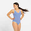 Moteriškas vientisas maudymosi kostiumėlis „Virginia“, mėlynas