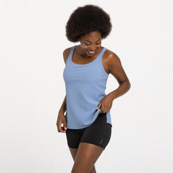 Badpak voor zwemmen dames Heva Tankini Shorty Tetia blauw