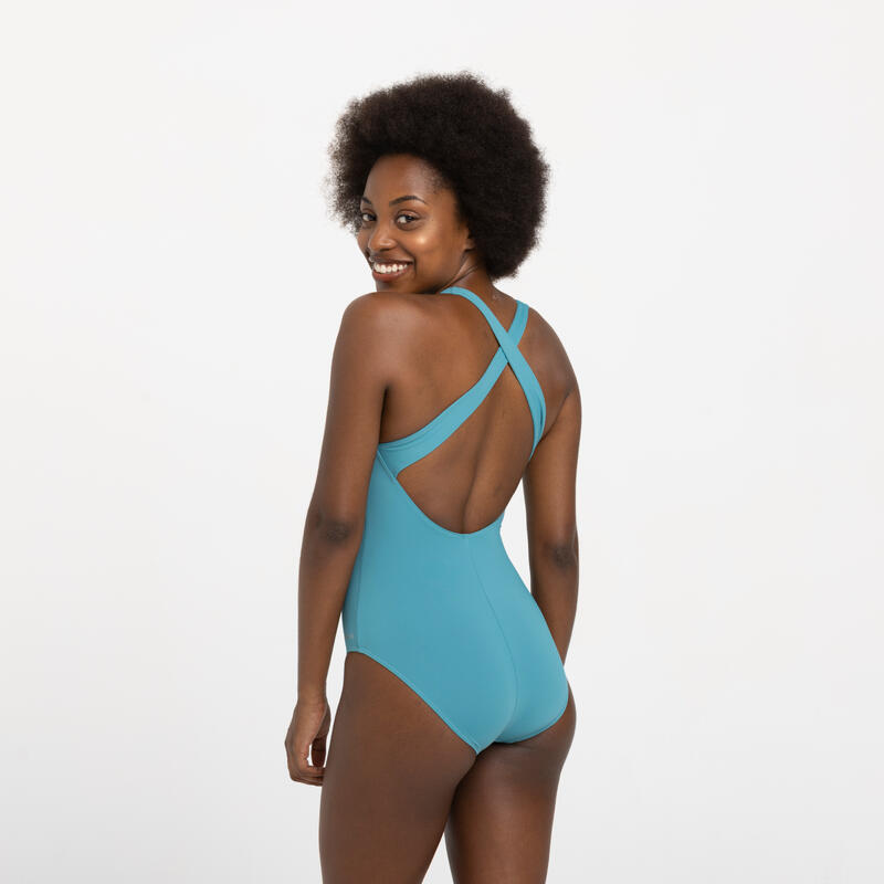 Maillot de Bain 1 Pièce Femme Pearl Bleu