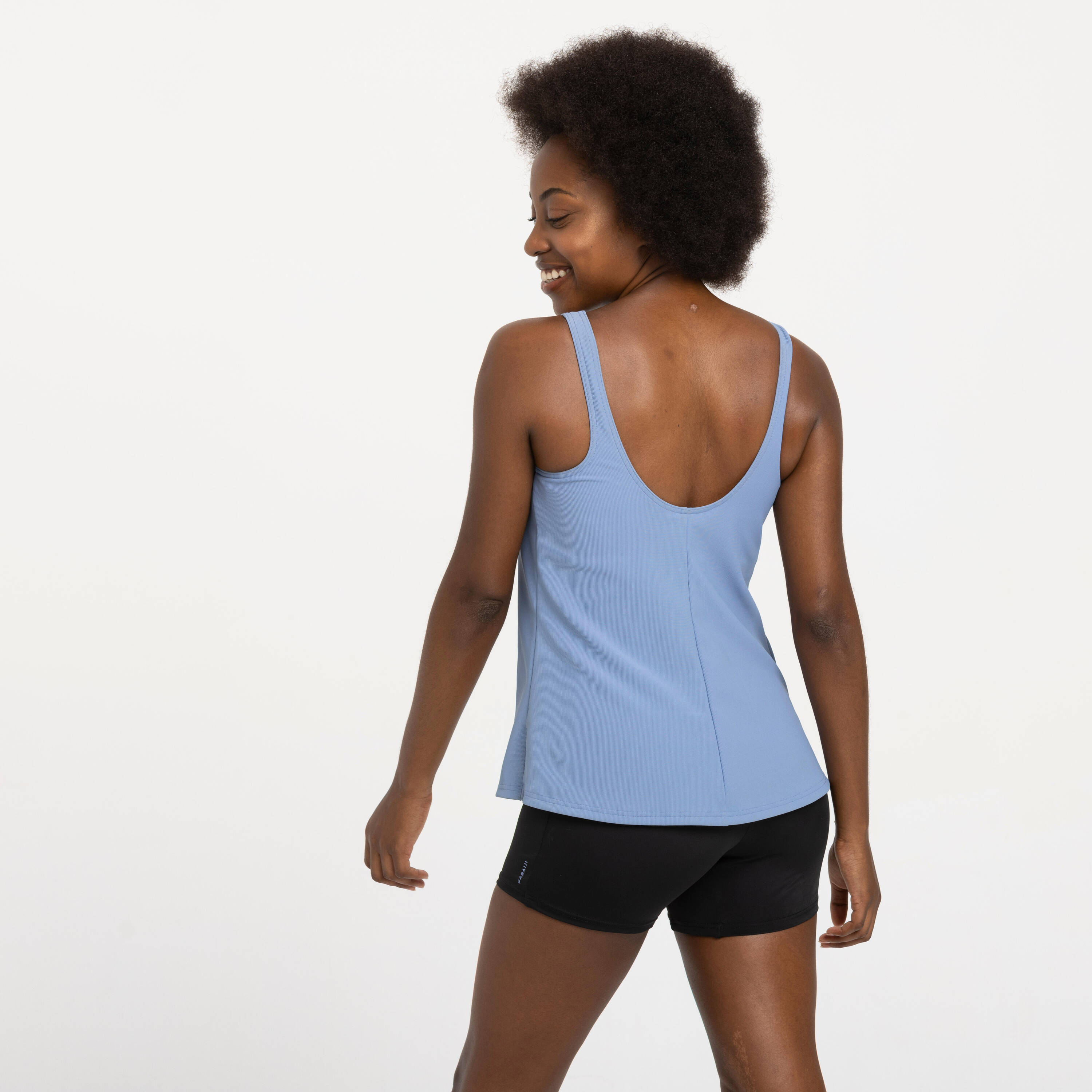 Women's One-Piece Swimsuit Tankini Shorty Heva Tetia Flexible & Supportive Blue -  4