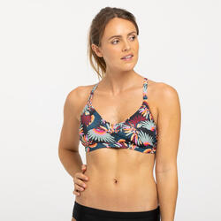 Top bikini Mujer natación multicolor