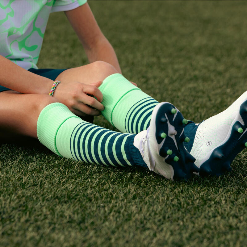 Pantaloncini calcio bambina VIRALTO verdi