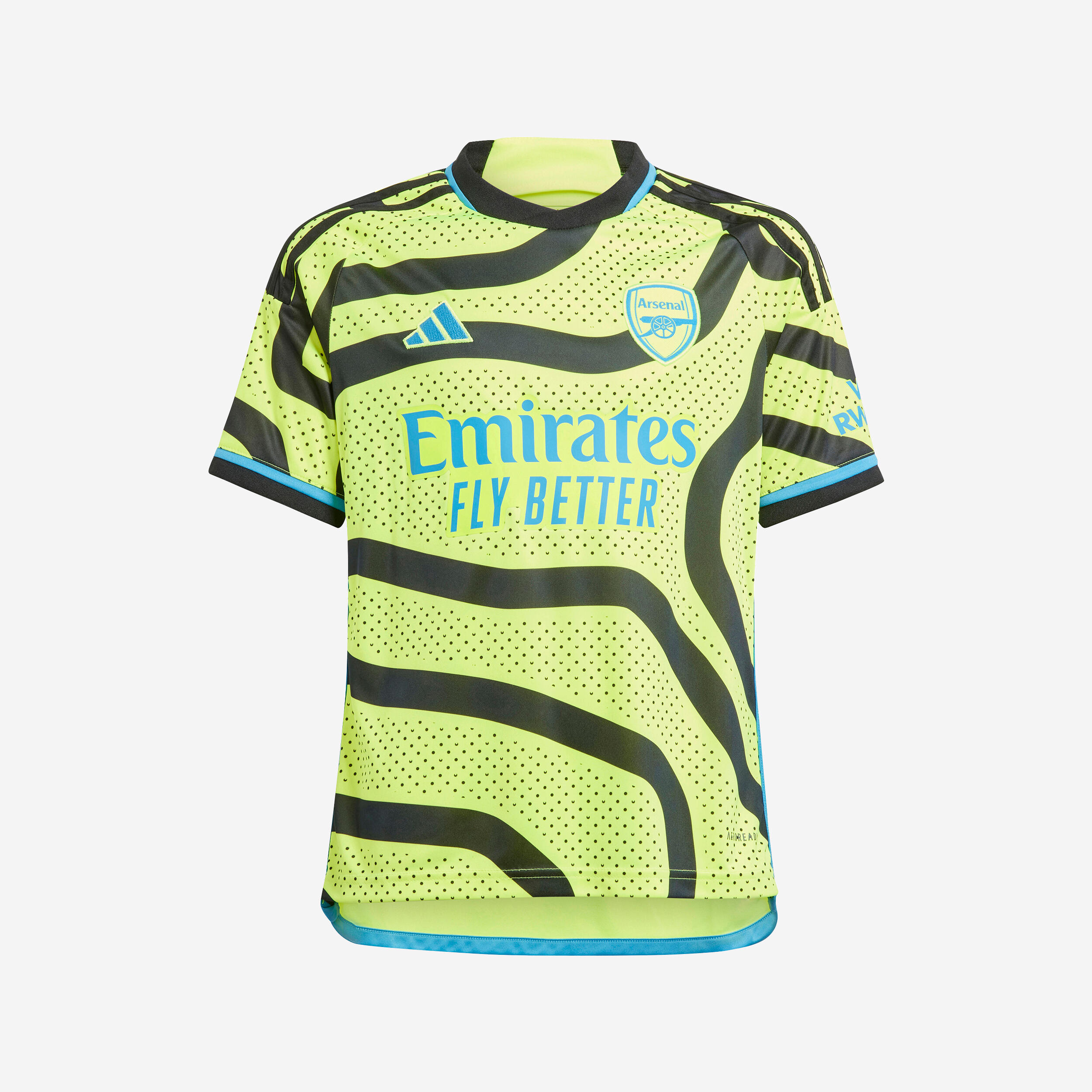 Adidas Kids' Arsenal Away Shirt - 2023/2024 Season