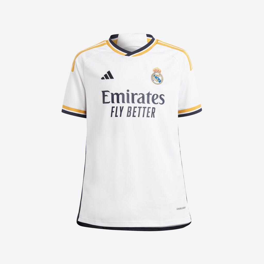 Bērnu futbola krekls “Real Madrid Home”, 2023./2024. gada sezona