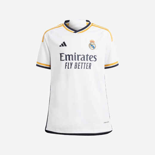 
      Kids' Real Madrid Home Shirt - 2023/2024 Season
  