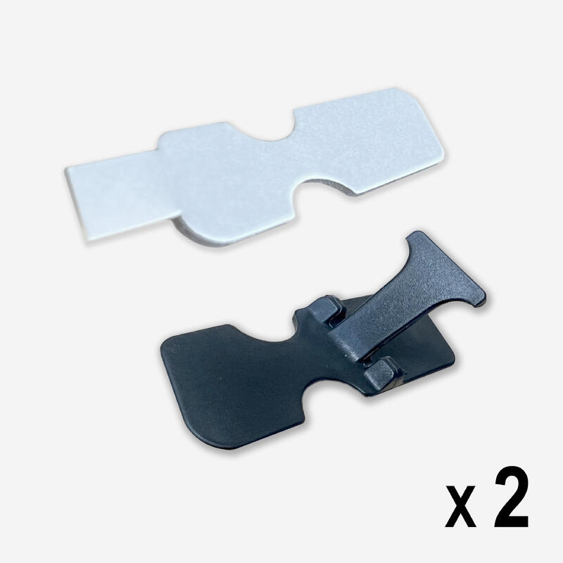 2 Reposes flèche plastique ambidextres