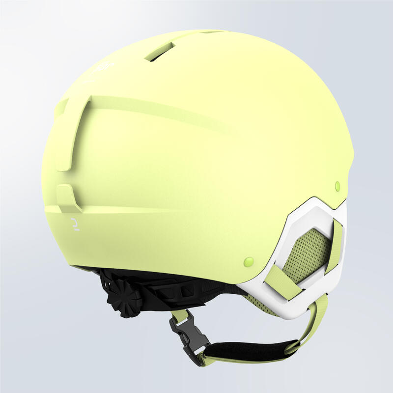 Skihelm Kinder Piste - Kid 500 gelb 