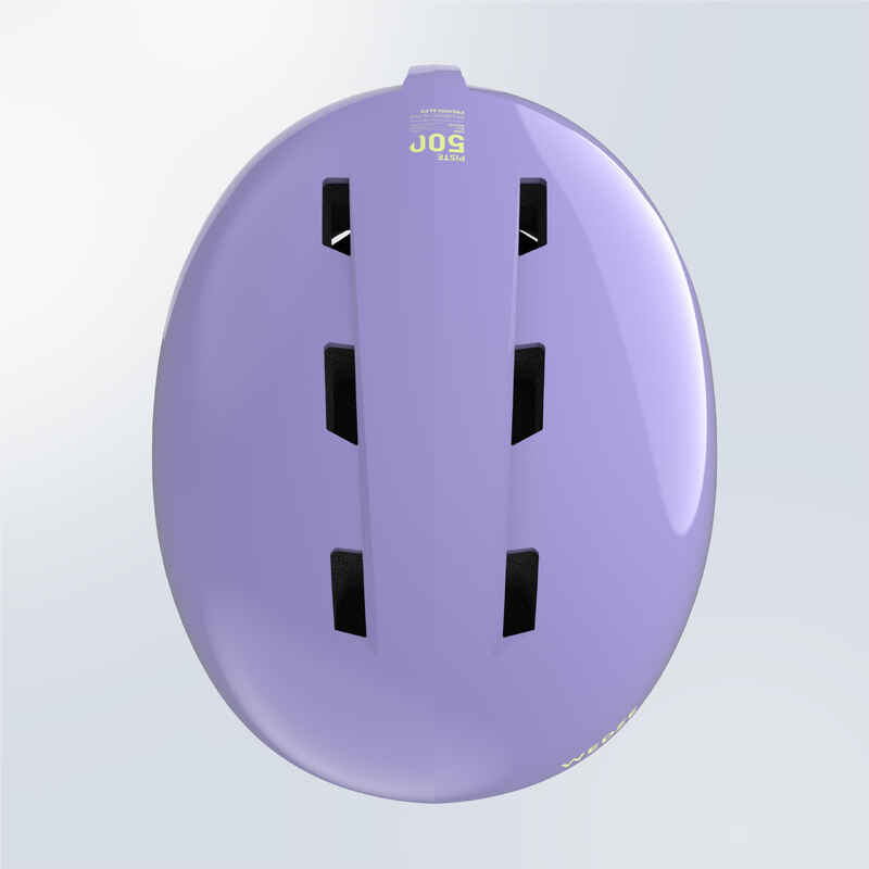 KIDS’ SKIING HELMET HKID 500 purple Decathlon