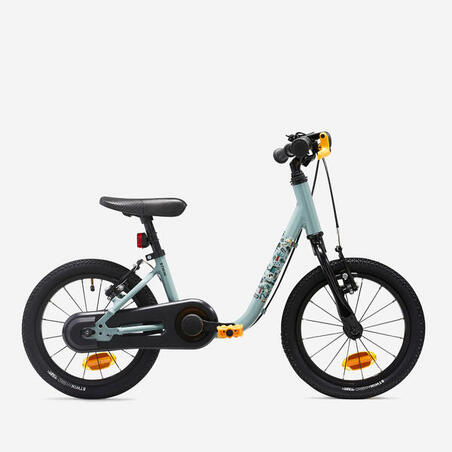 Велосипед дитячий Discover 900 для дітей 3-5 років 14" зелений