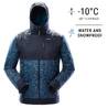 Men Winter Jacket - Waterproof SH500 -10°C Blue