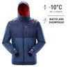 Men Winter Jacket - Waterproof SH500 -10°C Blue