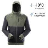 Men’s hiking waterproof winter jacket - SH500 -10°C