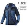 Trekking 3in1 Padded Jacket Rainwarm 500 Blue