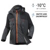 Trekking 3in1 Padded Jacket Rainwarm 500 Black